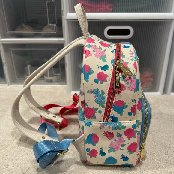 Disney Sleeping Beauty Loungefly Fairy Godmothers Mini Backpack - Picture 4 of 9